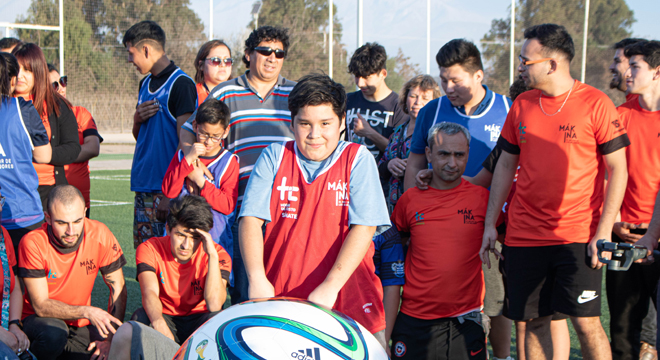 Fundación Soy Mákina: Cuando los valores salen a la cancha